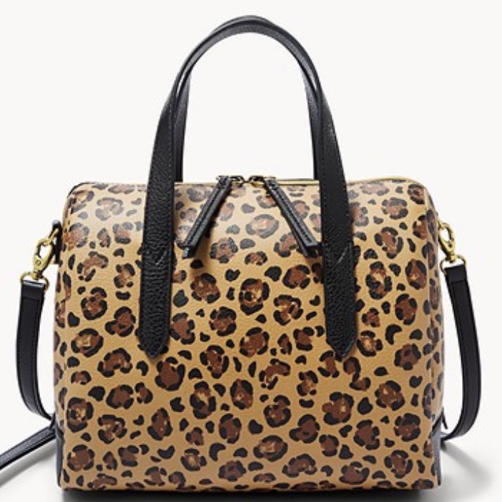 Cheetah FOSSIL Sydney Satchel